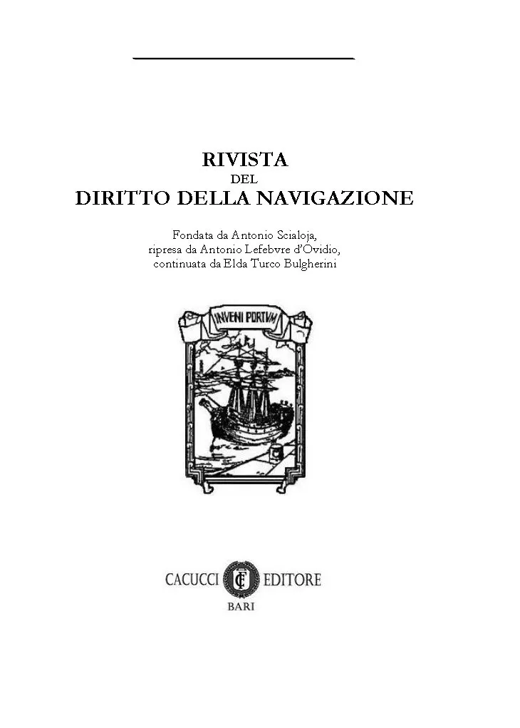 Rivista del diritto della navigazione