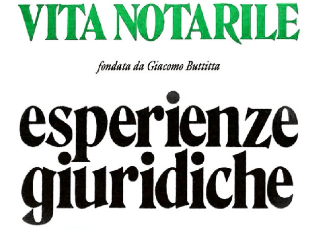Vita notarile